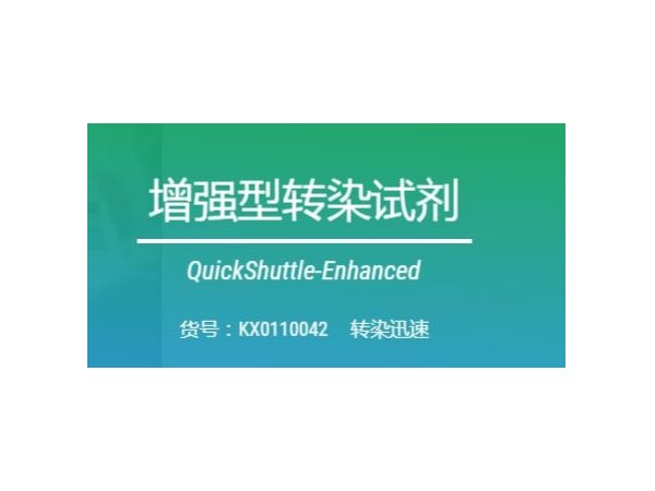 细胞转染-QuickShuttle-Enhanced-转染试剂增强型