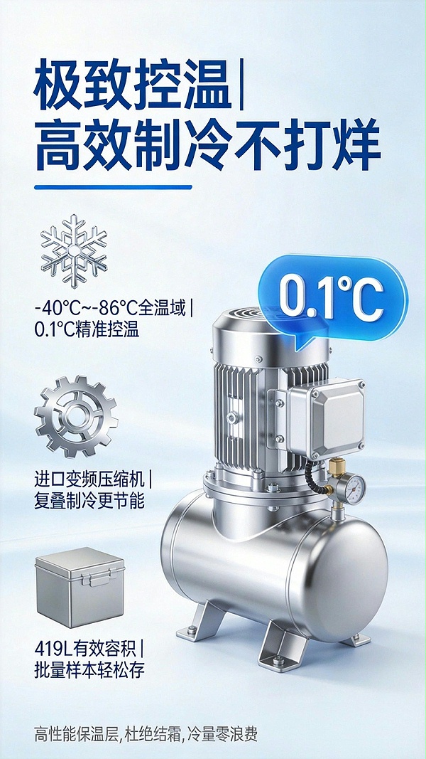 海尔超低温保存箱 DW-86L419