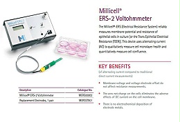 Millicell ERS 3.0 数字化细胞电阻仪-血脑屏障研究中的 TEER 测量利器